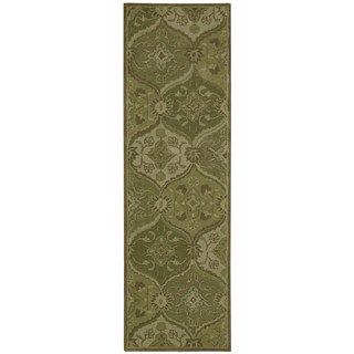 Nourison Hand tufted India House Green Rug (23 X 76)