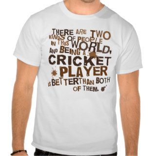 Cricket Player Gift Tshirts