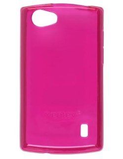Ventev Dura Gel Case for LG Optimus Plus AS695 (Pink) Cell Phones & Accessories