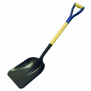 Bon 84 696 14 1/2 Inch by 11 1/2 Inch General Purpose Steel Scoop Shovel with 34 Inch D Wood Handle   Power Rotary Tools  
