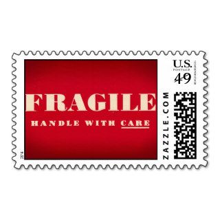 Fragile   Handle with Care vintage Stamp