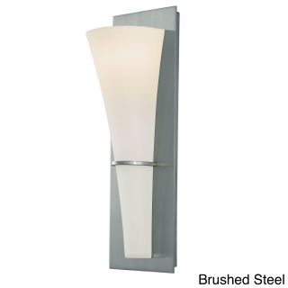 Barrington 1 light Opal Etched Glass Modern Wall Sconce