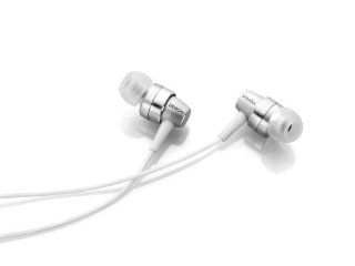 Denon AH C710 Inner Ear Stereo Headphones   Silver Cell Phones & Accessories