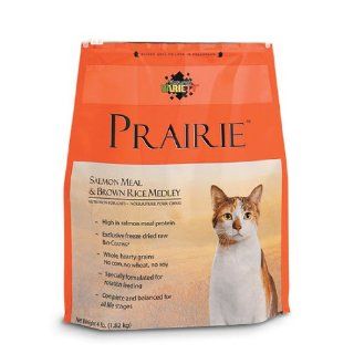 Nature's Variety Prairie Salmon Meal & Brown Rice Medley Dry Cat Food  Dry Pet Food 