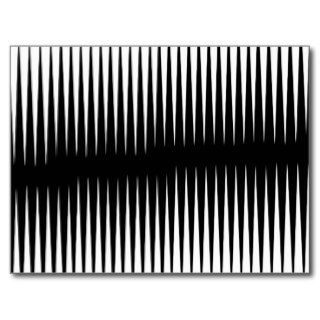 Black n White Frequency Post Cards