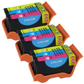 Dell Series 21 (y499d / 330 5274) Color Compatible Ink Cartridge (remanufactured) (pack Of 3)