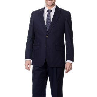 Henry Grethel Mens Carbon Blue 2 button Suit