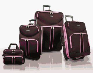 U.S. Traveler Us2100T San Marino  4Pc Luggage Set In Chocolate Sports & Outdoors