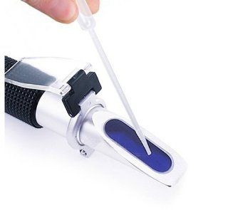 Sinotech Hand Held Antifreeze Refractometer Rha 701atc Black Rubber with Ce Certificate Kitchen & Dining