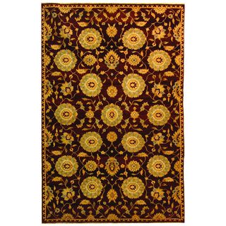 Safavieh Hand knotted Samarkand Multi Wool Rug (9 X 12)