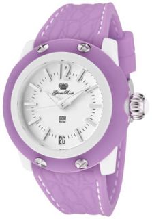 Glam Rock GR23005  Watches,Womens Miss Miami Beach White Dial Lilac Silicon, Casual Glam Rock Quartz Watches