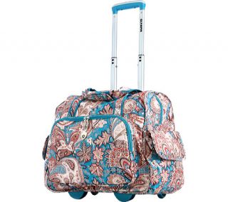 Olympia Rolling Fashion Tote   Paisley