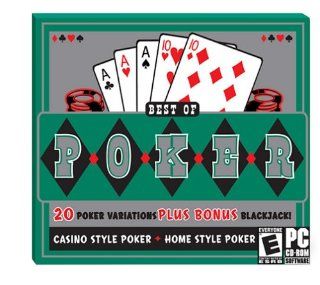 Best Of Poker   On Hand Software (Jewel Case)   PC Video Games
