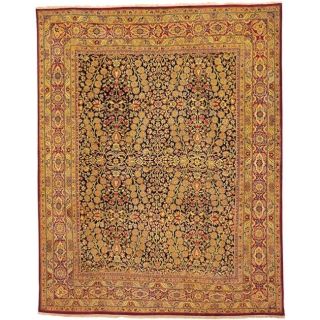 Safavieh Hand knotted Lavar Navy/ Red Wool Rug (8 X 10)
