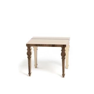 Context Furniture William and Mary End Table WM 206ET Finish Maple