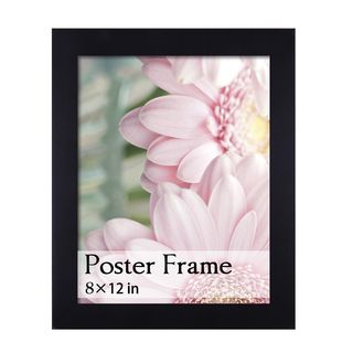 Adeco Black Wooden Poster/ Picture Frame (8 X 12 Inches) Black Size Other