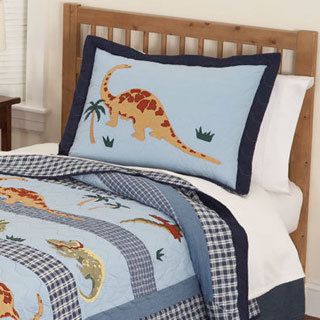 Dino Dave Cotton 3 piece Quilt Set