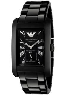 Emporio Armani AR1406  Watches,Mens Ceramica Black Dial Black Ceramic, Casual Emporio Armani Quartz Watches