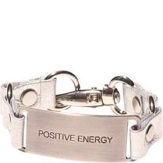 Cynthia H Designs Message Bracelet   Sprite Glossy Patent Leather/Positive Energy