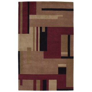 Nourison Dimensions Multicolor Wool Rug (5 X 8)