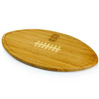 Picnic Time Kickoff Stanford University Cardinal Engraved Natural Wood Cutting Board