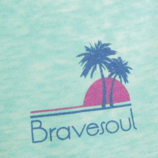Brave Soul Womens Beach Vest   Green      Womens Clothing