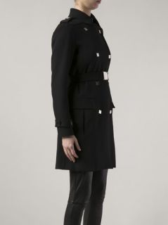 Versace Collection Belted Waist Trench Coat   David Lawrence