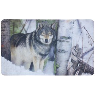 Outdoor Love Wolf Doormat (16 X 26)