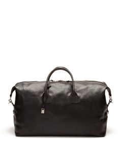 Large Leather Duffle by John Varvatos Accessories
