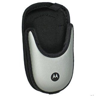 Motorola EVA Silver Pouch Case for Motorola E815 V180 V186 V188 V220 V710 V600 V400 V500 V525 V300 MPX200 T720 T720i T722i T721 Cell Phones & Accessories