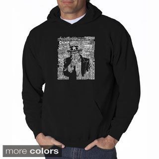 Mens Uncle Sam Hooded Sweatshirt