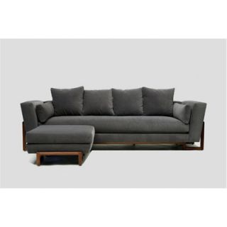 ARTLESS LRG 98 Sofa A LRG S F 2 / A LRG S G 2 Color Flannel Grey Aged Velvet