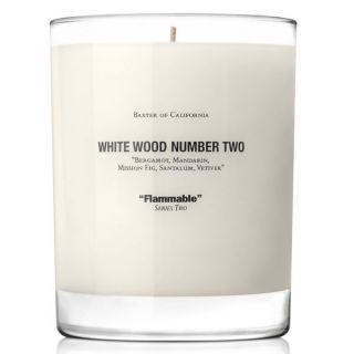 Baxter of California White Wood Candle Number 2      Perfume