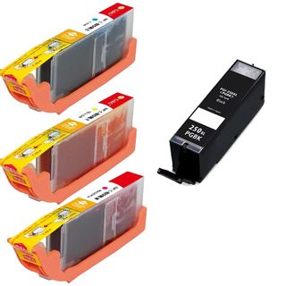 Canon Cli 251xl Black, Cyan, Yellow, Magenta High yield Ink Cartridges (pack Of 4)
