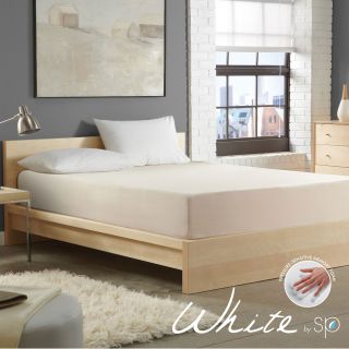 White By Sarah Peyton 10 inch Convection Cooled Plush Support Queen size Memory Foam Mattress