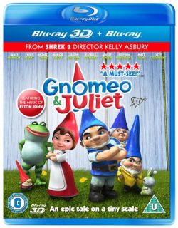 Gnomeo and Juliet 3D (Includes 3D and 2D Copy)      Blu ray