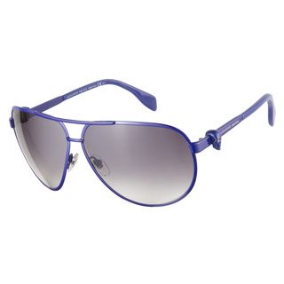 Alexander Mcqueen Amq4156s 08v Bd Blue 65 Sunglasses