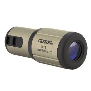 Carson CloseUp 7x18mm Close Focus Monocular (CF 718) Sports & Outdoors