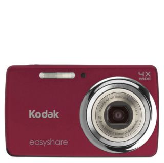 Kodak M532 Digital Camera Red (14MP, 4 x Optical, 2.7” LCD) – Manufacturer Refurbished      Electronics