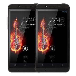 CUBOT One Smartphone 3G Dual SIM Unlocked 4.7 inch HD Quad Core 8GB Android Color Black (pack of 2) Cell Phones & Accessories