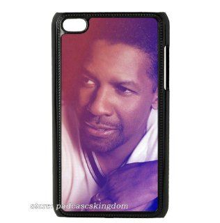 iPod touch 4 PC cover case with handsome Denzel Washington Jr logo for fans designed by padcaseskingdom Cell Phones & Accessories