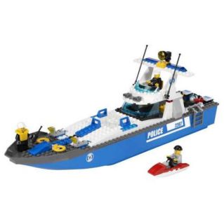 LEGO City Police Boat (7287)      Toys
