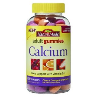Nature Made Cherry Orange & Strawberry Calcium Dietary Supplement for Adults  