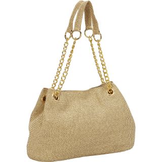 Magid Lurex Paper Straw Tote