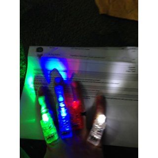 Strap On LED Fingers   Set of 4 Toys & Games