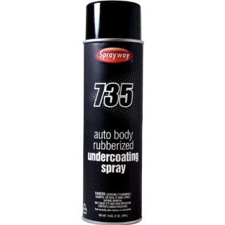 Sprayway SW735 Auto Body Rubberized Undercoating Spray 12/Case