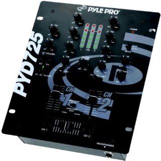 Pyle Pro PYD725 2 Channel Professional Mixer Musical Instruments