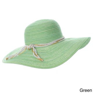 Magid Magid Womens Space Dyed Wide Brim Floppy Hat Green Size One Size Fits Most