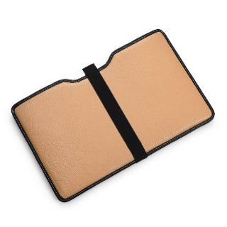 Most Will Beige/Black Contrasting Leather Sleeve for 11" MacBook Air Computers & Accessories