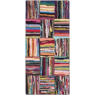 Safavieh Handmade Nantucket Multicolored Cotton Rug (23 X 4)